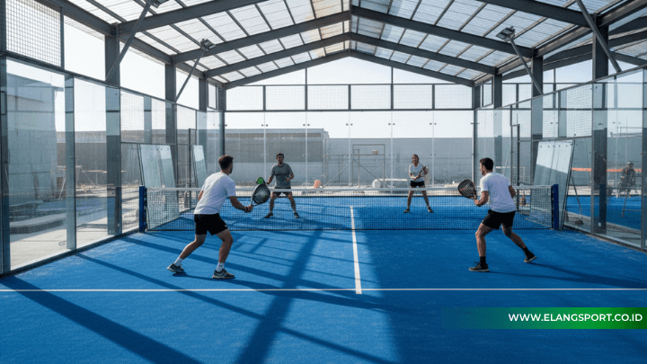 tinggi kaca lapangan padel 3