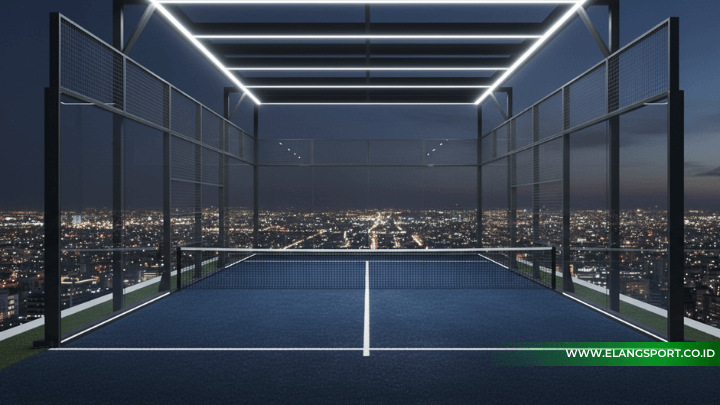 ukuran lapangan padel 2