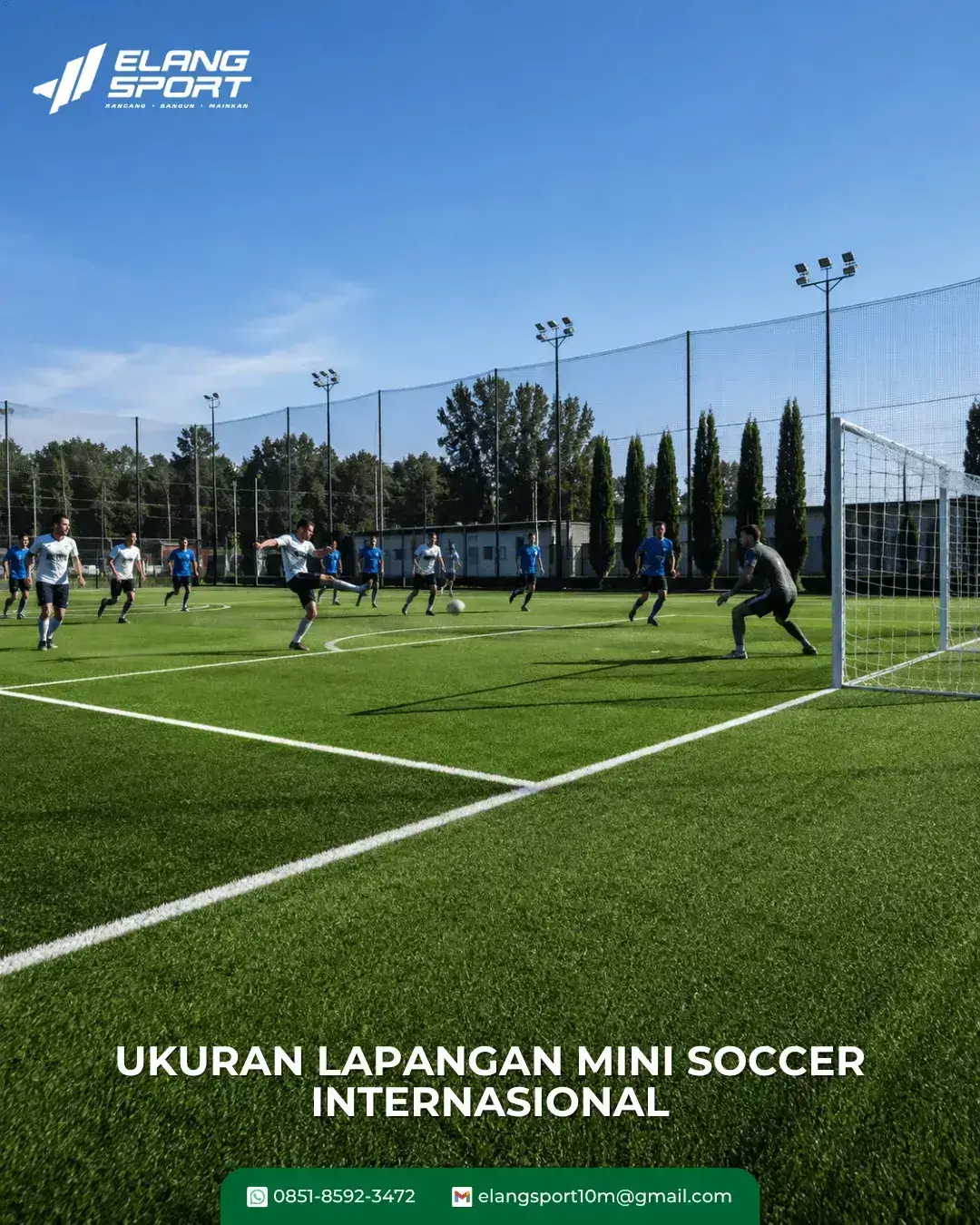 ukuran lapangan mini soccer internasional 1