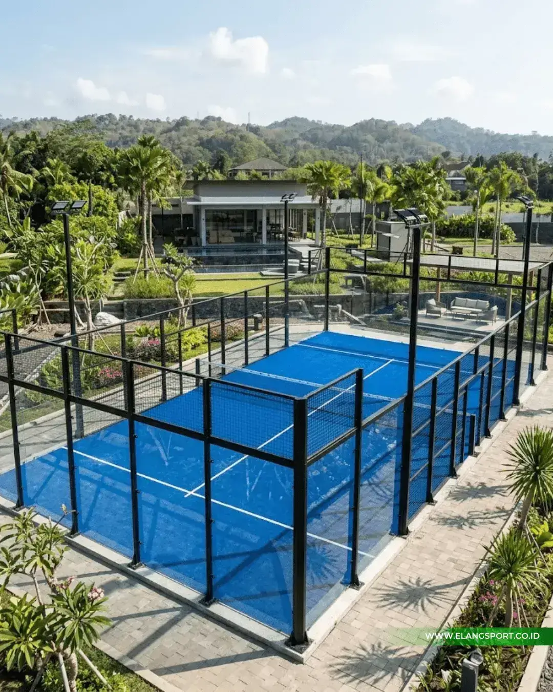 bangun lapangan padel 3