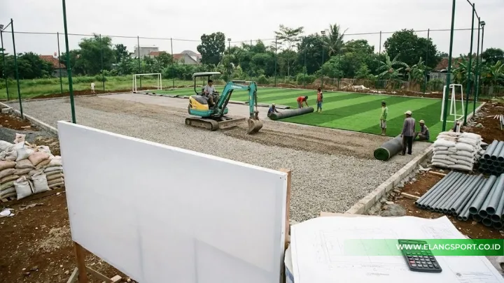 biaya pembuatan lapangan mini soccer 2