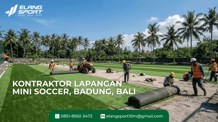 kontraktor lapangan mini soccer Badung Bali 1