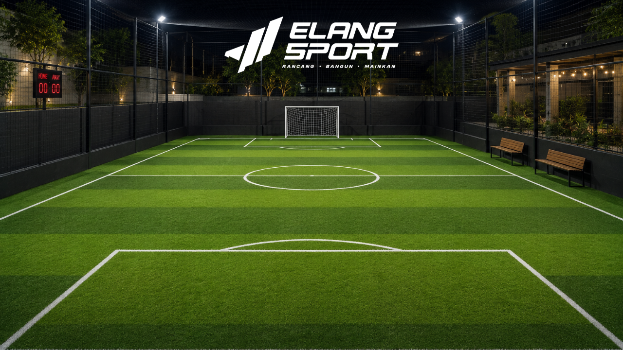 panjang lapangan mini soccer