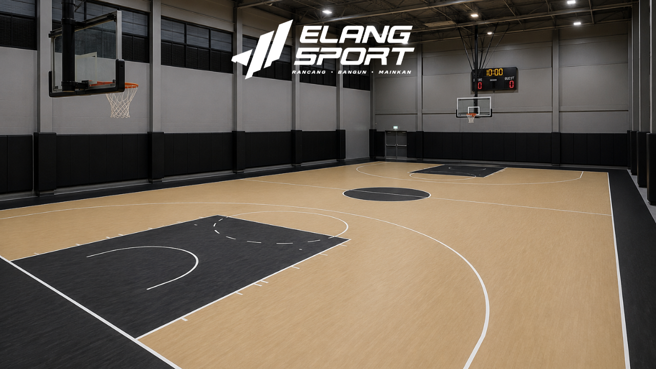 lapangan basket terdekat