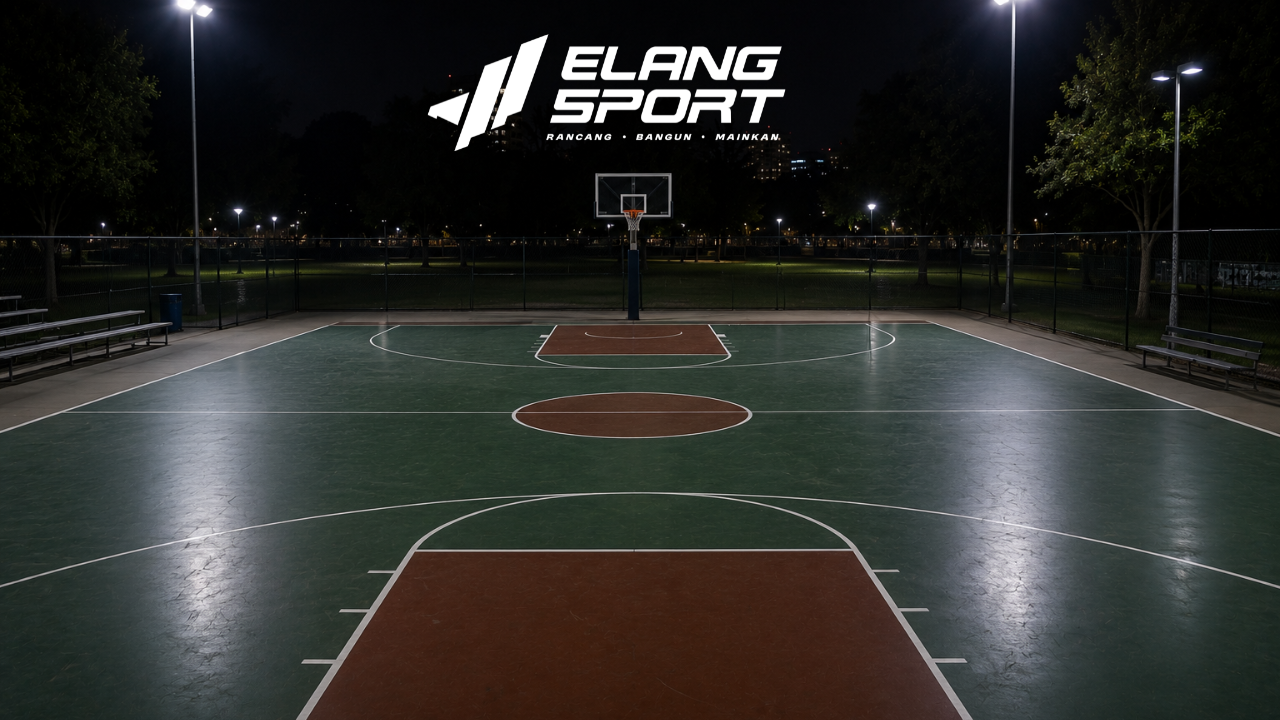 lapangan basket terdekat