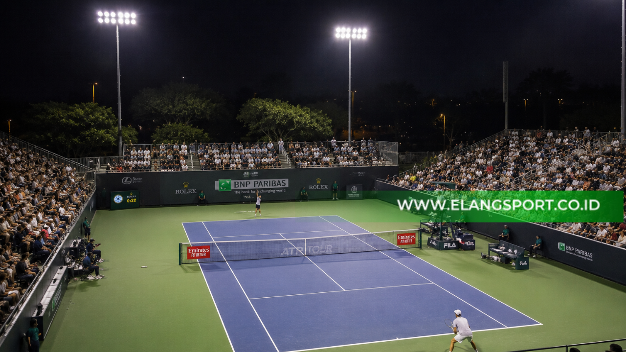 lapangan tenis terdekat