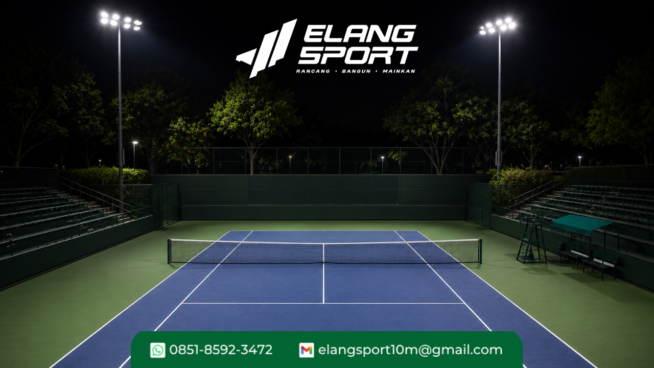 lampu lapangan tenis