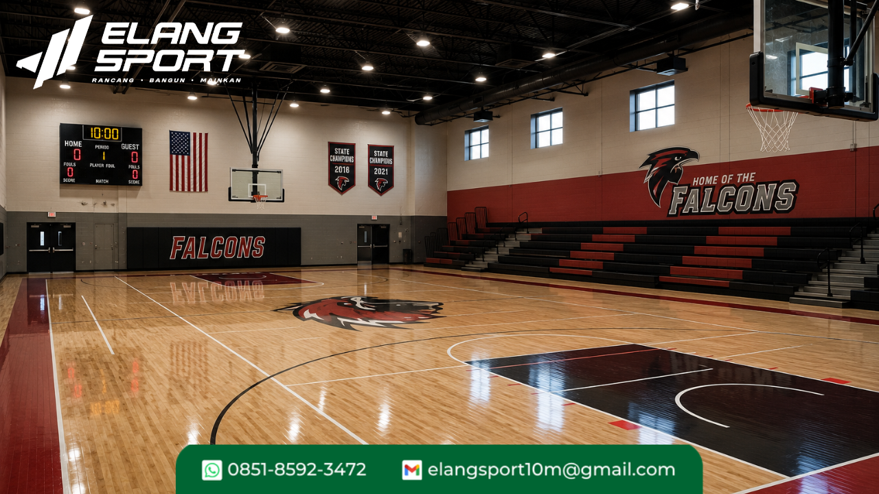 Ukuran Lapangan Basket FIBA