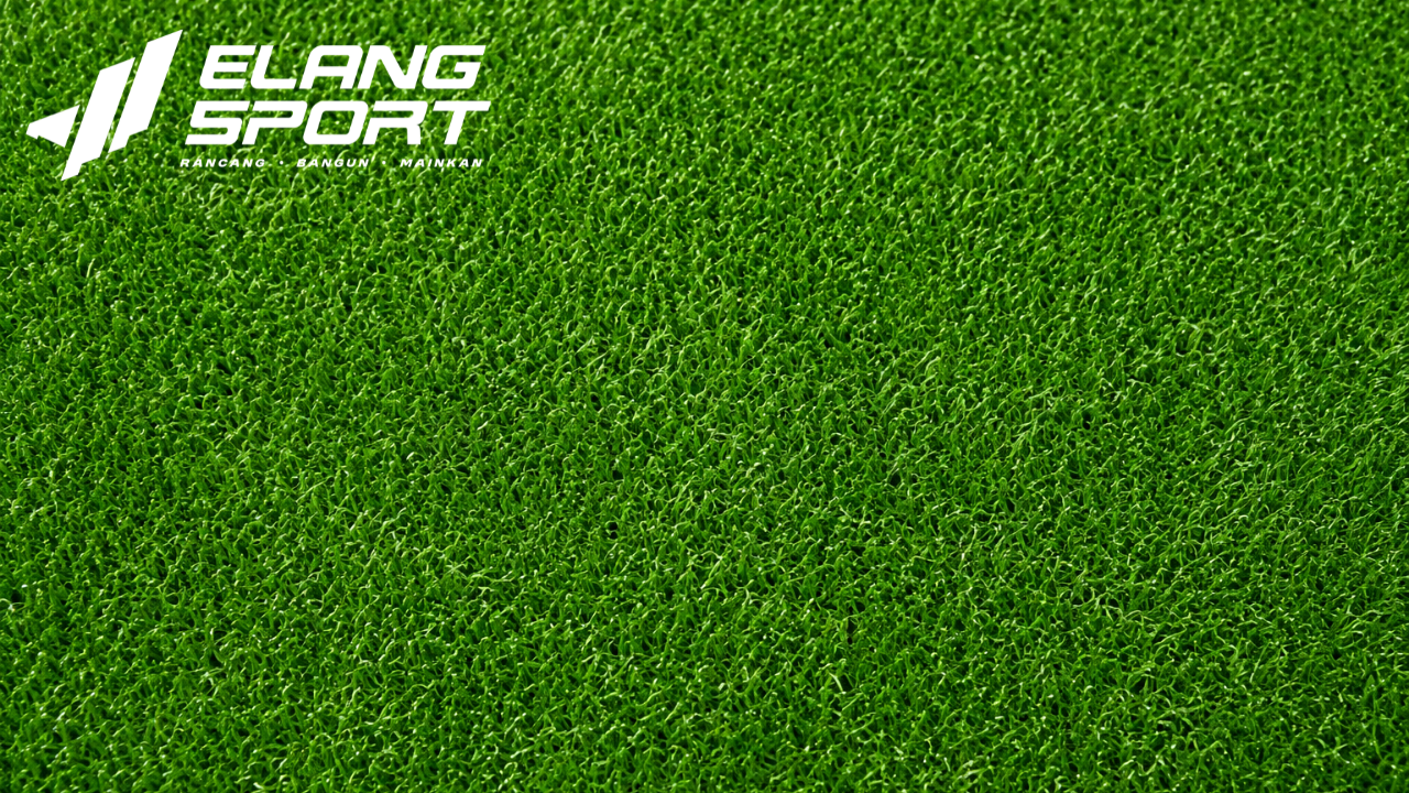 Rumput Sintetis Bahan Lantai Lapangan Tenis