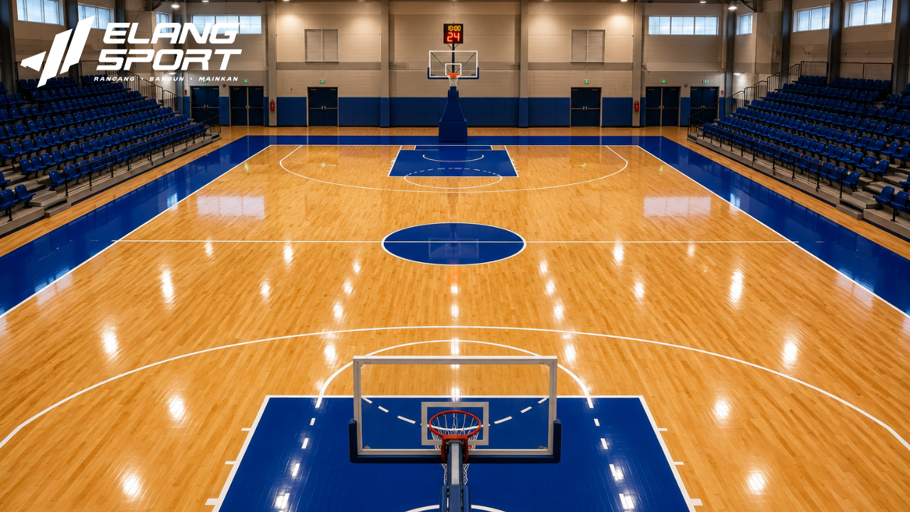 lebar lapangan basket