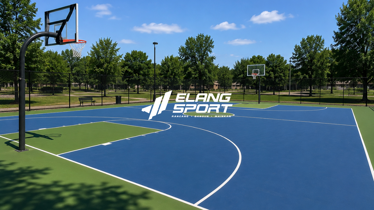 buat lapangan basket