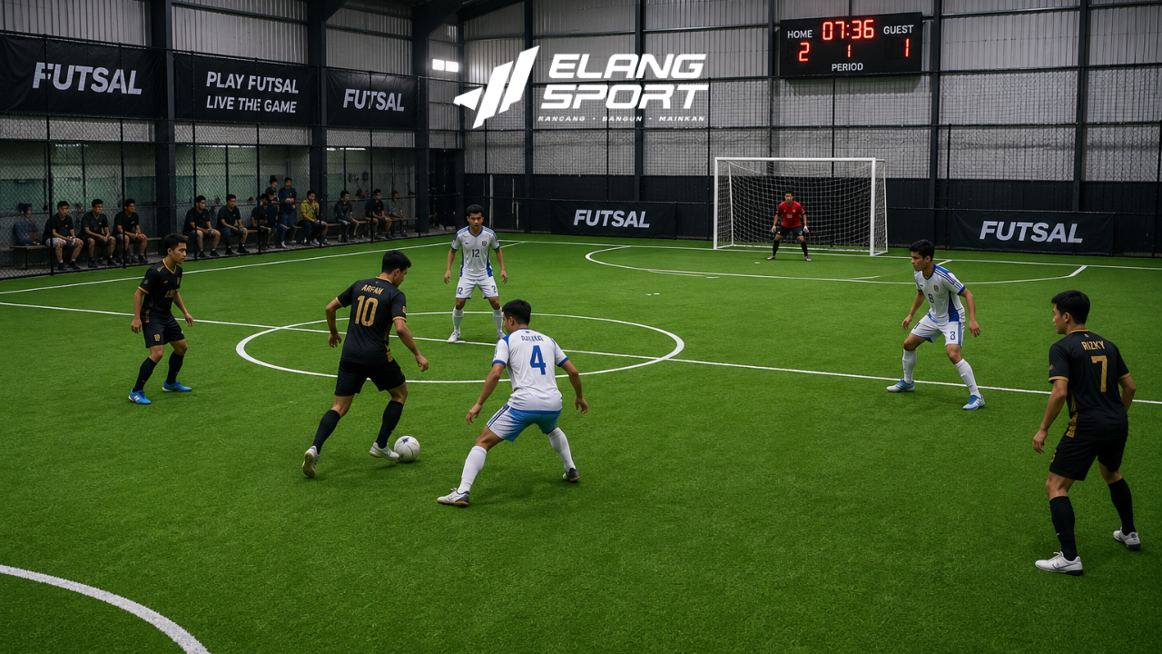 biaya buat lapangan futsal indoor