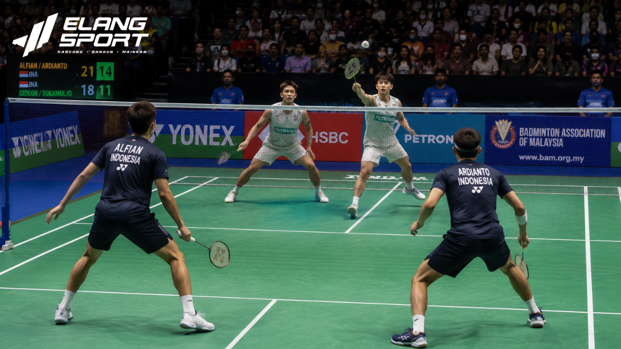 Lapangan badminton jakarta
