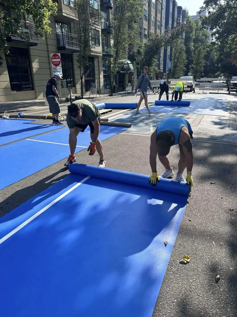 Material Lantai Pickleball