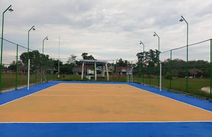 Jasa Pembuatan Lapangan Voli Sekolah dan Kampus