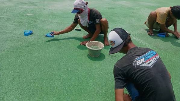 Perbaikan Lapangan Tenis, Solusi Repair untuk Lapangan Retak, Aus, dan Rusak