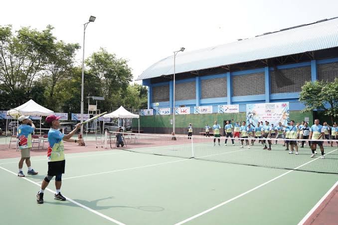 Sekolah dan Klub Olahraga Ramai-Ramai Bangun Lapangan Tenis Baru