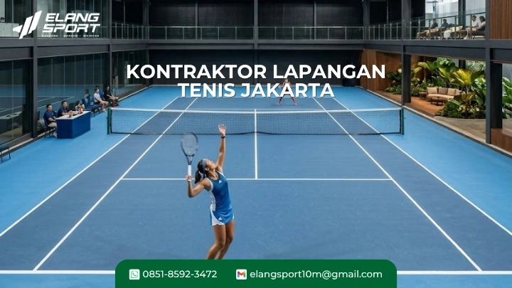 kontraktor lapangan tenis Jakarta 1