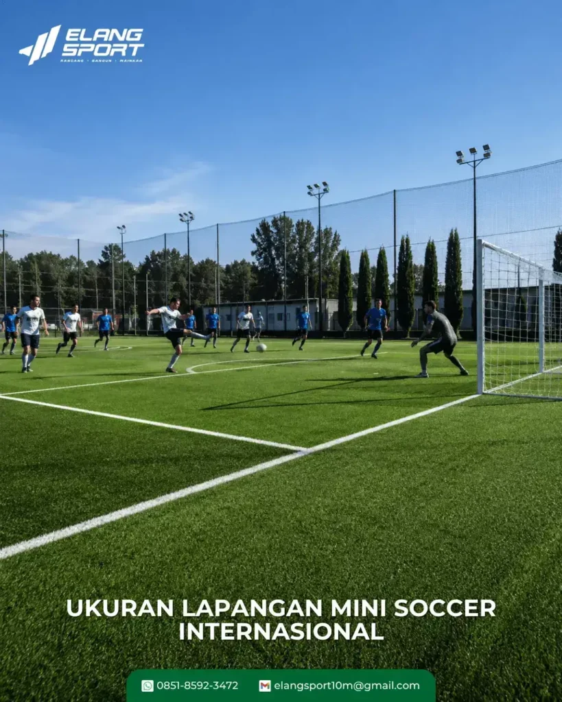 ukuran lapangan mini soccer internasional 1